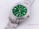 Swiss Quality Replica Rolex Oyster Perpetual Wrist Green Dial Iced Out Diamond 41mm (7)_th.jpg